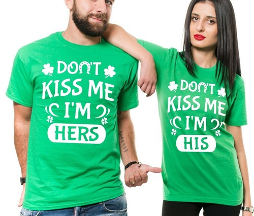 St Patricks Day Couples Shirts Don't 