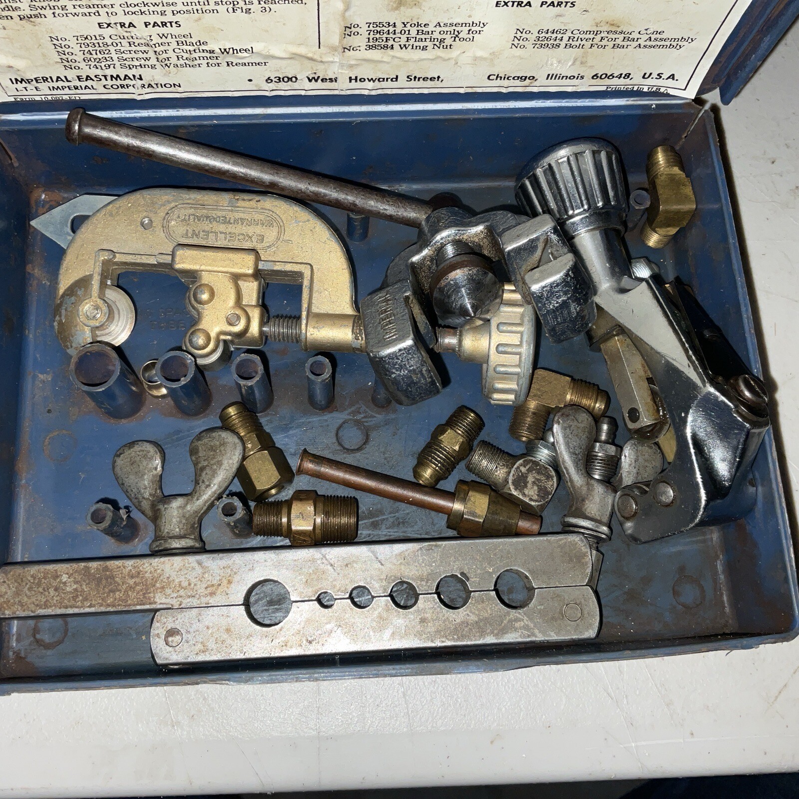 Gould ImperialEastman Tubing Tool Kit 1226FA eBay