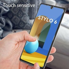 For LG Stylo 6 Screen Protector Tempered GlassScreen Protector, Case Friendly