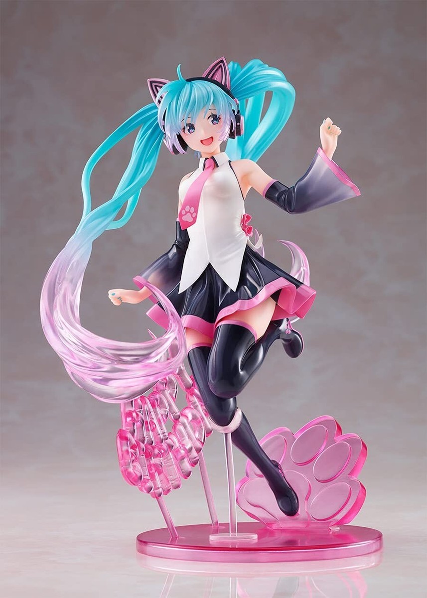 初音ミク Happy Cat ver.14th Anniversaryフィギュア Taito Hatsune Miku Birthday 2021 AMP Figure ~Happy Cat ver