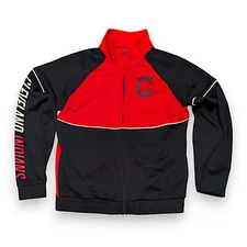 Cleveland Indians G-III 4Her by Carl Banks Women's Full-Zip Jacket Sz Medium