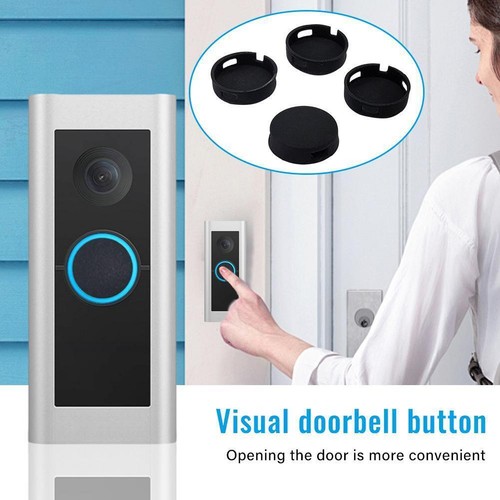 Luminous Doorbell Button Replacement - Fluorescent Green +2 4-piece Screws' C4F8 - Picture 4 of 10