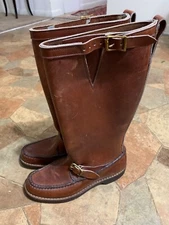 Gokeys Snake Proof Boots 7.5 Botte Sauvage Gro Cord Hunting Riding VTG