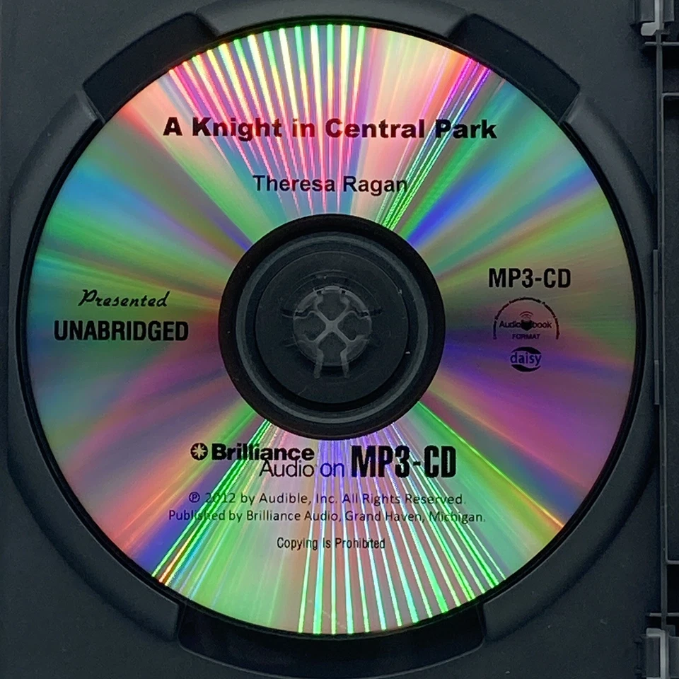 Theresa Ragan "A Knight in Central Park" MP3 CD 2013 Audiobook Fiction Romance - Image 3 of 4