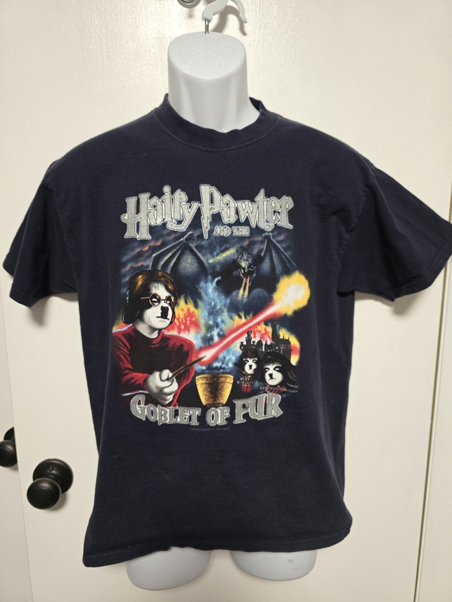 Vintage BIG DOGS Harry Potter (Hairy PAWTER) T-shirt YOUTH 16/18