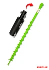 Werhe Professional Drill Bit for Earth Auger Pile Drill Well Drill for Makita/Hitachi