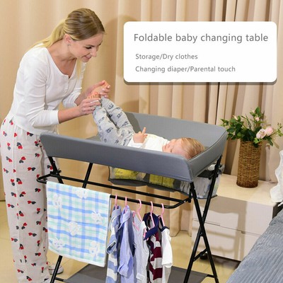 foldable nappy change table