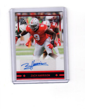 2021 Leaf Memories Autographs Red Zach Harrison ARC Rookie Auto 3/25