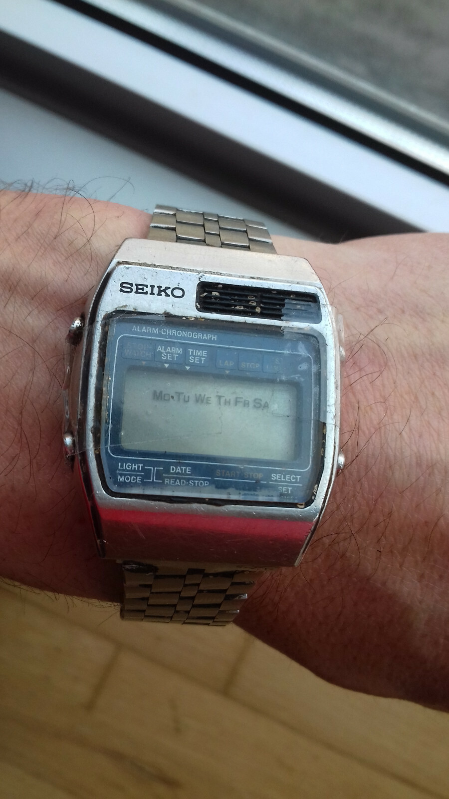 VINTAGE SEIKO (70's) DIGITAL A158-5060 ALARM CHRONOGRAPH WATCH WATCH JAPAN  WATCH | eBay