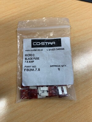 FATC-5A-TAN - 5 AMP Automotive Blade Fuses, Marine Blade Fuses, Tan, 10 Pieces
