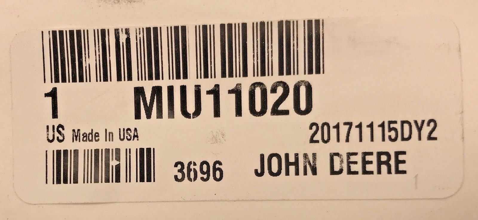 MIU11020 John Deere OEM Spark Plug eBay