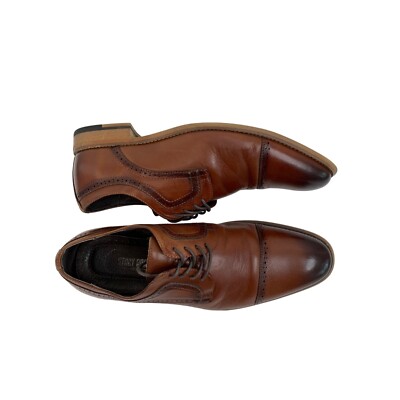 Stacy Adams Men\'s Brown Leather Shoes Size 10M Stacy Adams Men main image 4