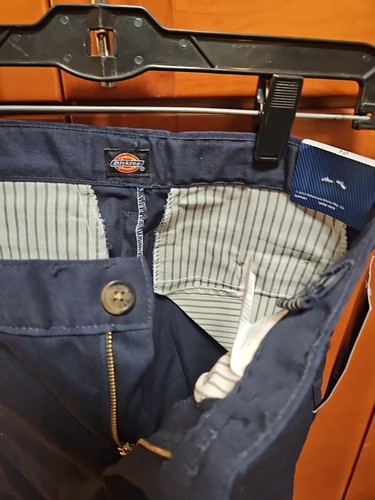 Dickies Boys' Flexwaist Flat Front Size 10 Slim Fit - Picture 2 of 7