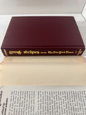 Great Recipes from The New York Times Cookbook Sokolov 1973 Vintage 