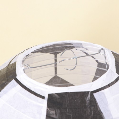 1pc Paper Lantern Party Lantern Decor Soccer Paper Lanterns - Picture 6 of 11