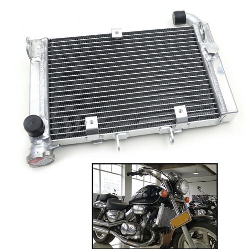 For Honda Magna 750 VF750C 1994-2003 Engine Water Cooling Aluminum Radiator - Picture 2 of 11