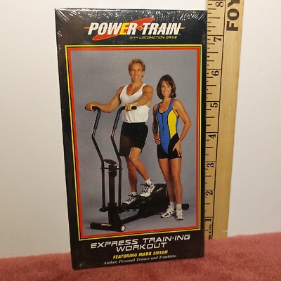 POWER TRAIN Express Train-ing Workout 1997 VHS Mark Sisson SEALED 