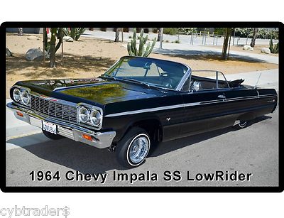 1964 Chevrolet Impala Ss Lowrider Refrigerator Tool Box Magnet Man Cave Ebay