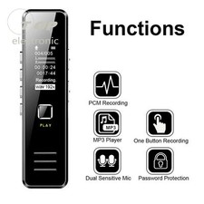 32G Mini Spy Digital Sound Audio Recorder Dictaphone MP3 Player