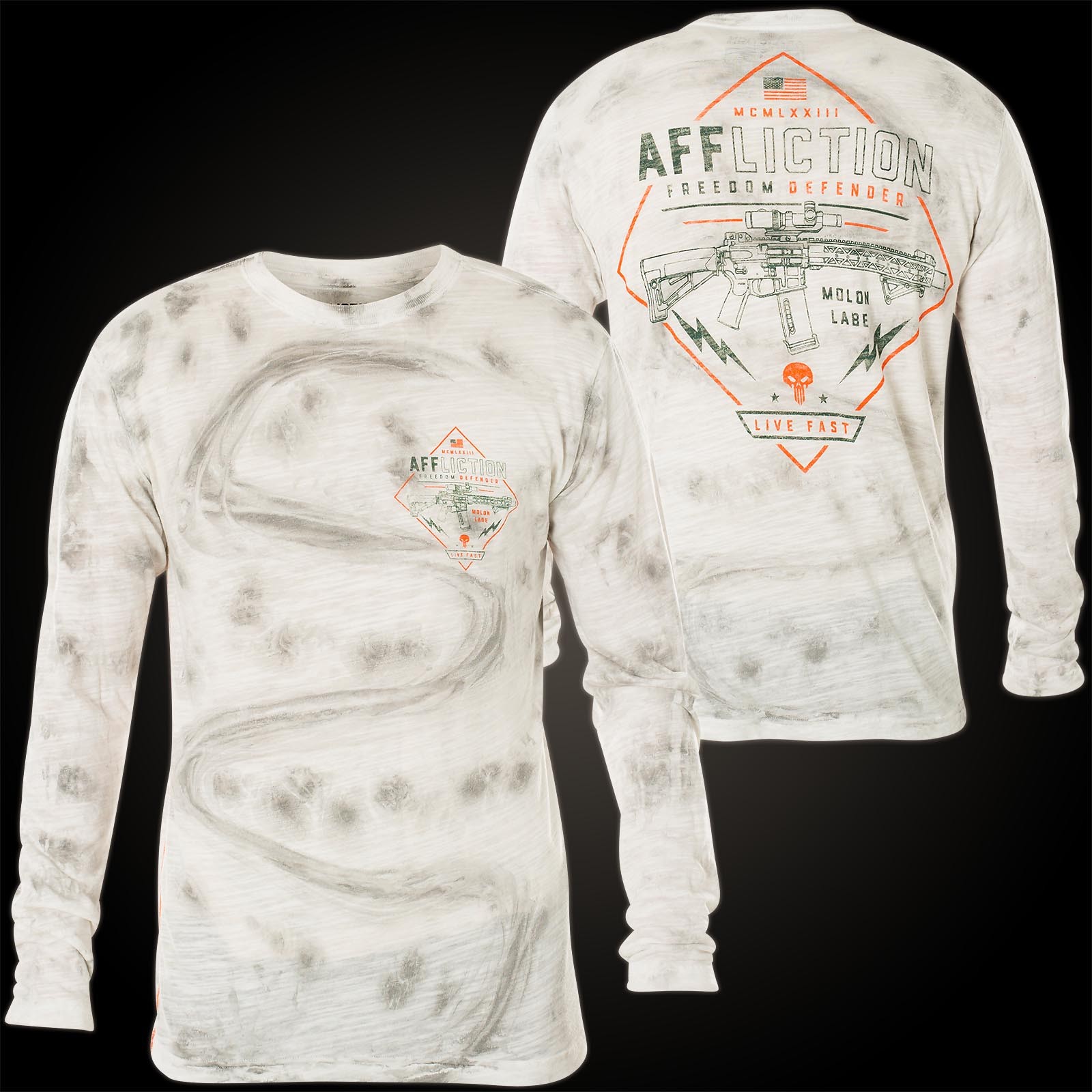 Пуловер AFFLICTION тактические толстовки Supply Wei 6290₽