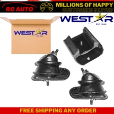 Motor & Trans Mount Set for 01-04 Nissan Pathfinder / Infiniti QX4 2WD 3.5L 3PCS
