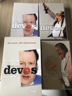 SET 3 VHS RAYMOND DEVOS 80 JAHRE 80 SKETCHE HUMOR SELTEN
