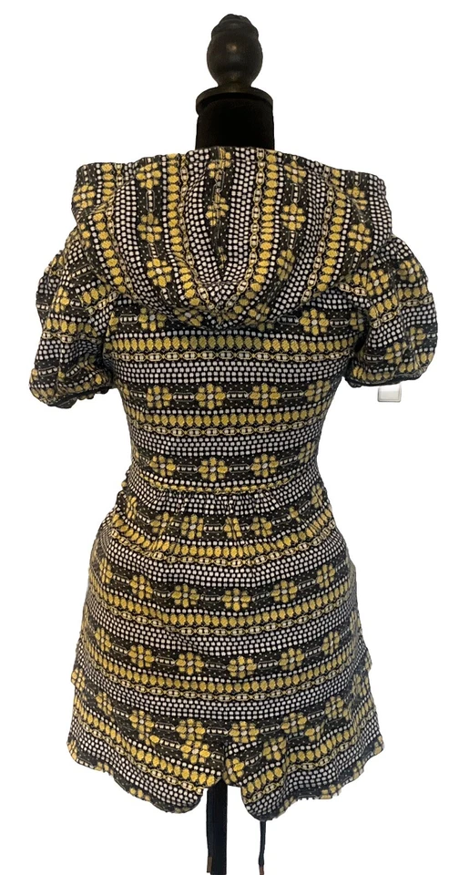 Juicy Couture XL Tracksuit Set Fleece Blue Fair Isle Y2K Vintage Beach Coverup - Image 4 of 4