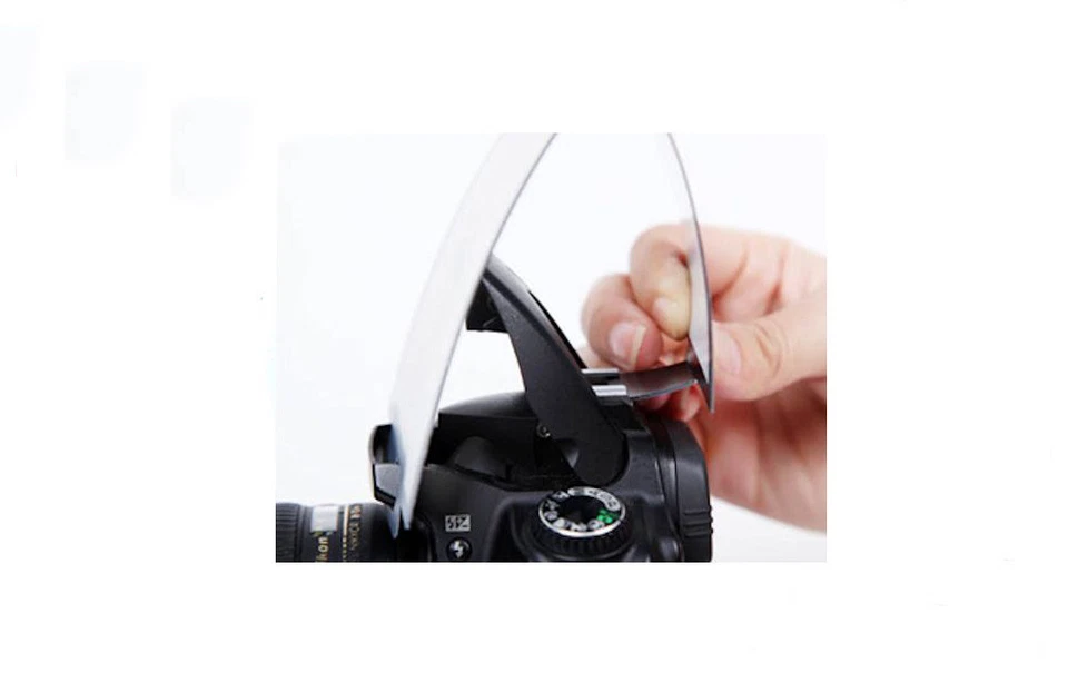 NEW UK Soft Screen Pop Up Flash Diffuser for DSLR Camera Canon Nikon Sony Pentax - Image 2 of 3