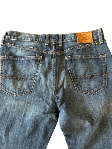Lucky Brand 361 Vintage Straight Jeans Mens Sz 33x32 (33x30) Blue Denim Stretch - Picture 4 of 8