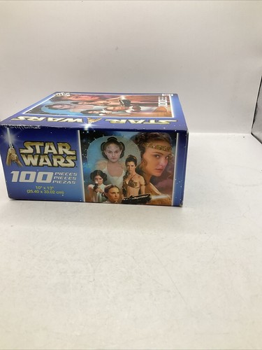 Star Wars 100 Piece Puzzle Carrie Fisher & Natalie Portman Factory Sealed NIB - Picture 6 of 8