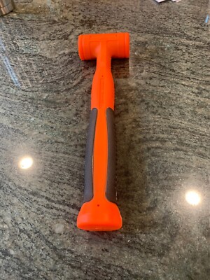 Snap-On hbfe16 16 ounce dead blow soft grip hammer orange | eBay