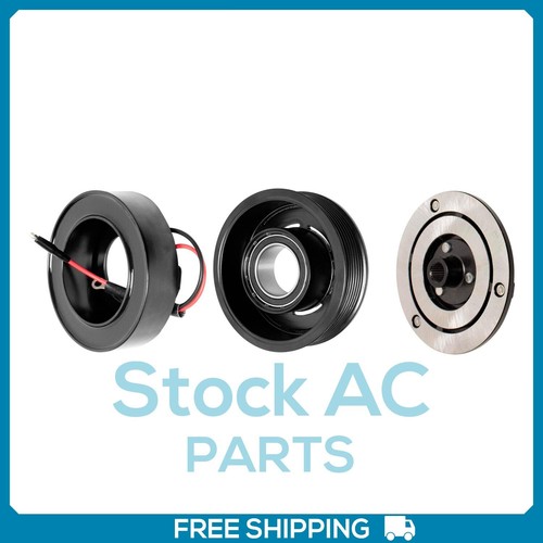 A/C Compressor Clutch Assembly With 6-Groove Pulley For 2019-2025 Nissan Altima 2.5L (DCS17E)