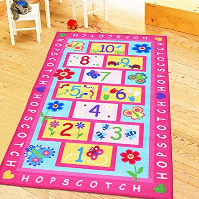 girls play rug
