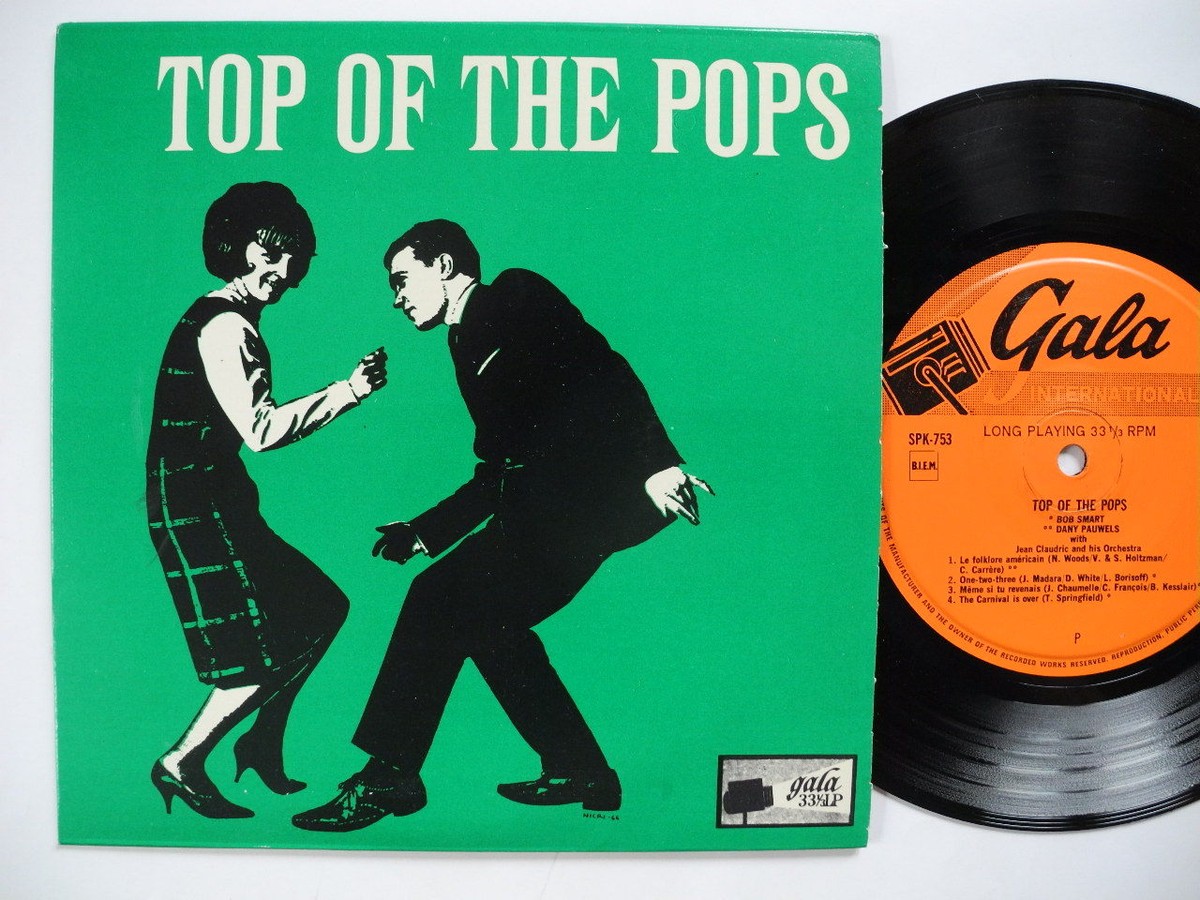 BOB SMART DANNY PAUWELS Top Of The Pops EP Folklore Americain+7 45