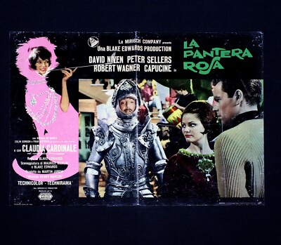LA PANTERA ROSA fotobusta poster Sellers Cardinale Edwards The Pink Panther J3