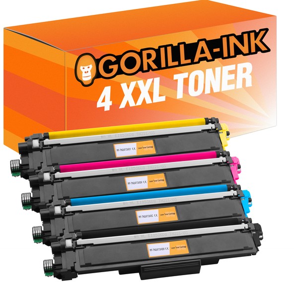 4 Toner Xxl FüR Brother DCP-L 3510 Cdw DCP-L 3550 Cdw HL-L 3210 Cw HL-L 3230 Cdw-image
