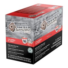 Medium Roast Flavored Coffee Pods for Keurig K-Cup Makers 18 Count Hurricane