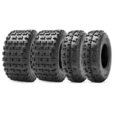 Full Set 4 ATV Tires 21x8-9 22x10-10 Front 21x8x9 Rear 22x10x10 Replacement 4PLY