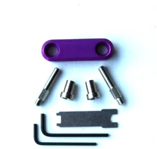 Avet Reel Clamp Set for JX LX HX Size Models - Clamp & Hardware - PURPLE