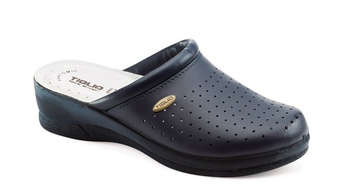 PANTOFOLE CIABATTE SABOT DONNA SANITARIE TIGLIO 2001 IN VERA PELLE | eBay