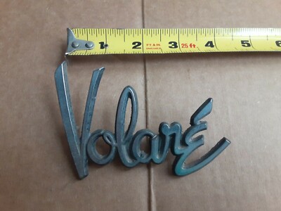 1976-80 Plymouth Volare Fender script Emblem Mopar 4022352 badge 76 77 ...