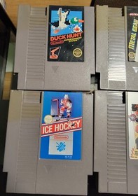 NES NINTENDO ENTERTAINMENT SYSTEM GAMES METAL GEAR DUCK HUNT GAUNTLET JORDAN