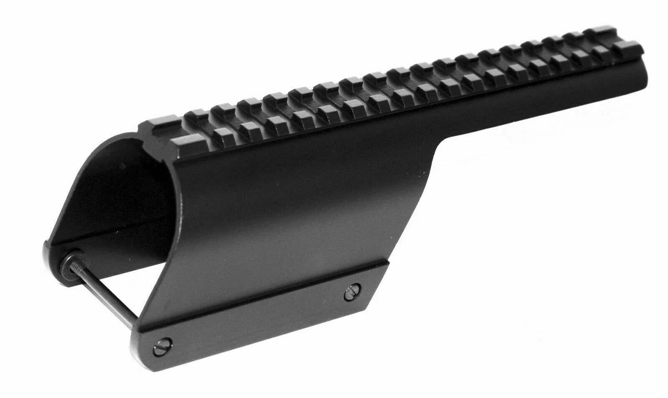 Adaptador de mira telescópica táctica montaje picatinny aluminio negro para Benelli nova supernova Foto 3 de 4