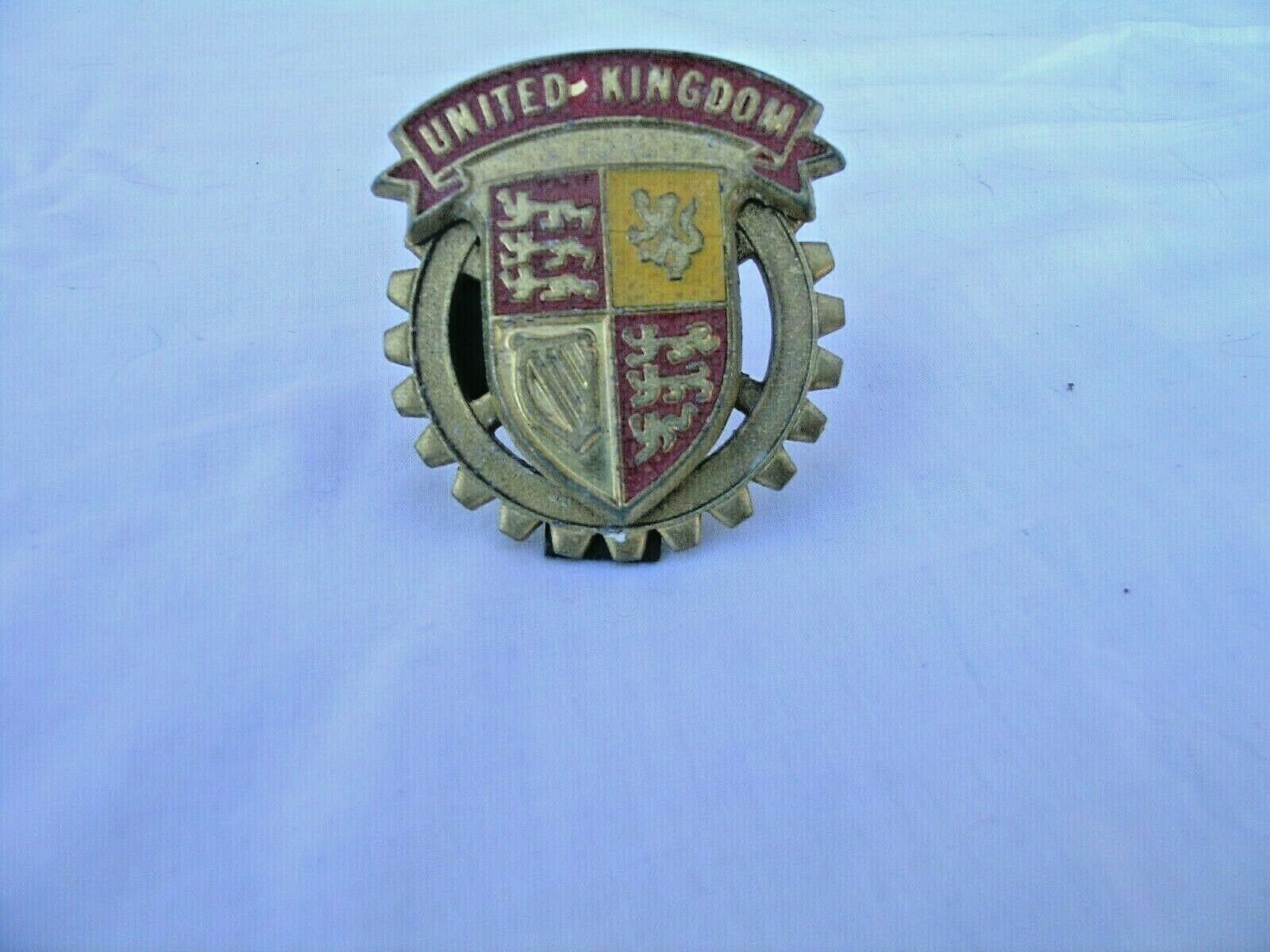 Car Grill Emblem United Kingdom Coat of Arms eBay