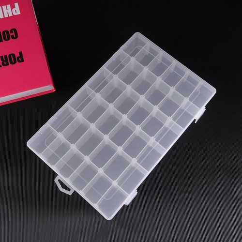Plastic Adjustable Portable 36-Grid Storage Container Living Room