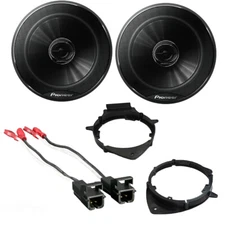 Pioneer 250W 6.5" 2-Way Car Speakers /Speaker Adapter with Metra Speaker Harness