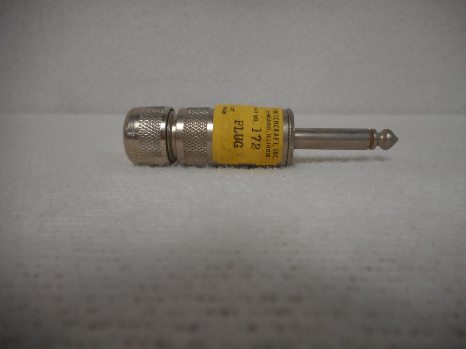 Switchcraft 172  1/4" Silent Phone Plug Screw Type Terminal