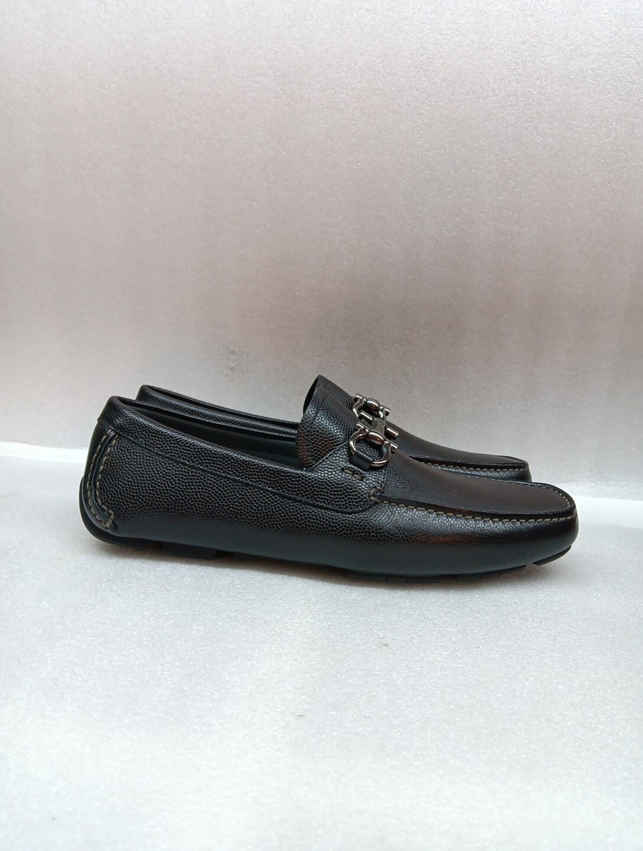 Salvatore Ferragamo Ferr Calf, Black, Sz 7 | eBay