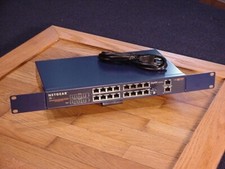 Netgear FS518T, 16x RJ45 10/100, 2x1000Base-T