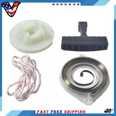 #ad #ad Pull Start Starter Recoil Kit For Husqvarna 445E 450 455 460 Chainsaw Parts $7.99